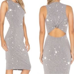 Monrow Knotted Back Midi Dress